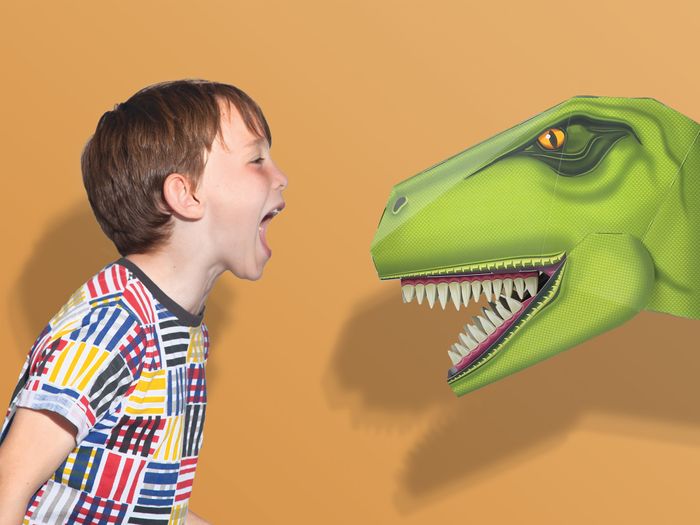 Build a Terrible T-Rex Head